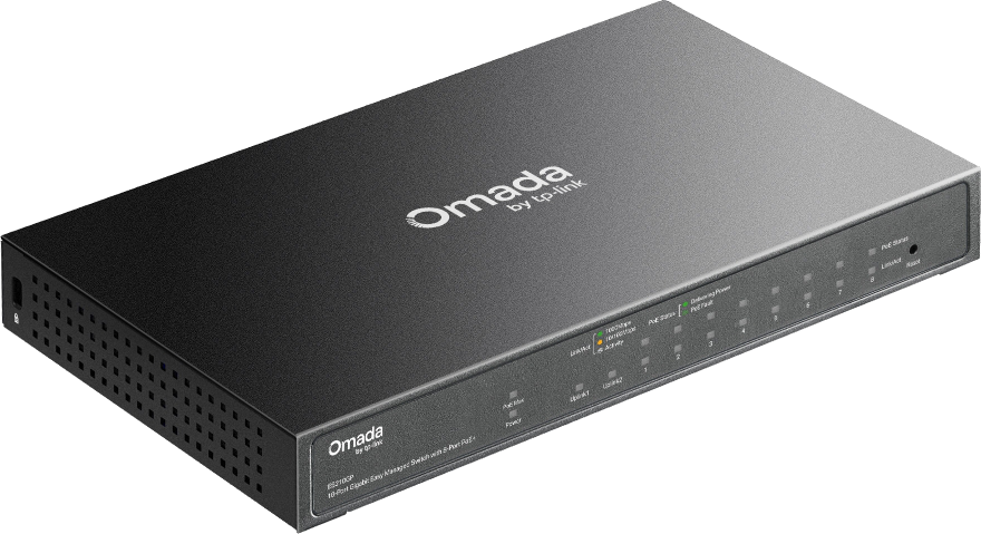 TP-Link ES210GP 10 Port Gigabit Omada SDN PoE Switch