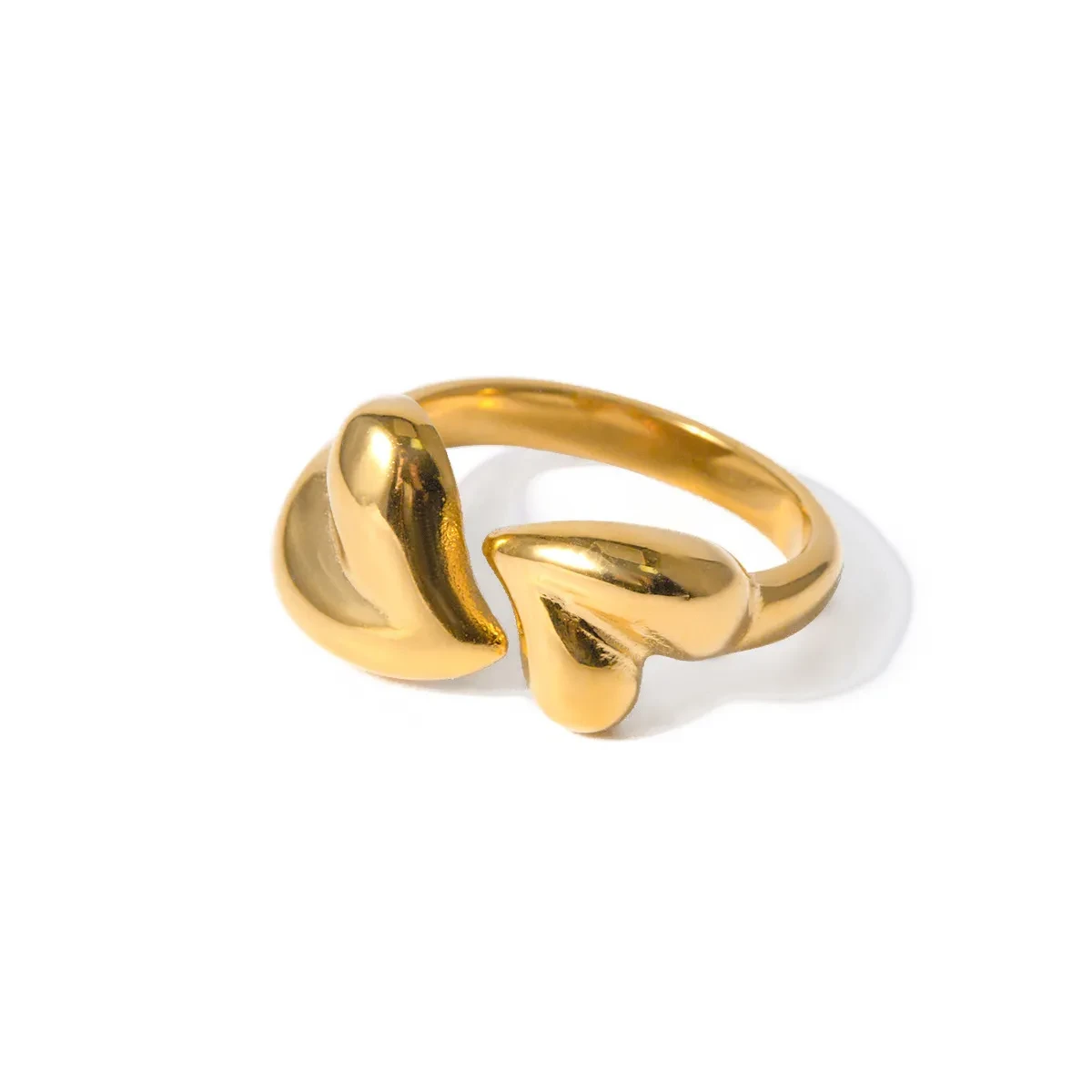 Open Rings Golden