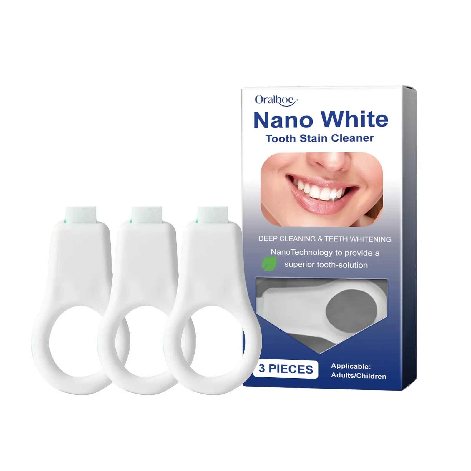 ORALHOE Nano White Tooth Stain Cleaner