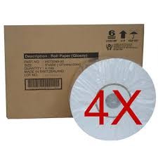 Noritsu 5" Gloss Paper (4 x 100m Rolls)