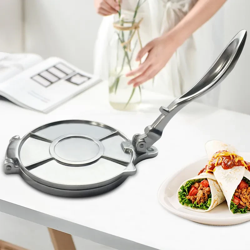 Multifunctional manual cake press