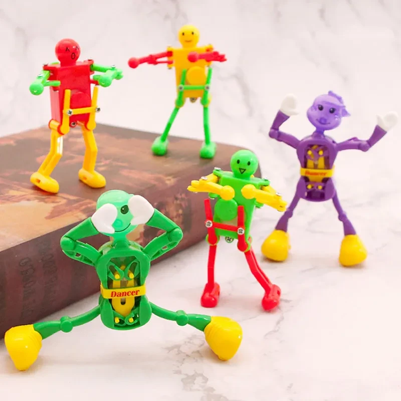 A Wind-Up Toy That Is Wound Up And Moving