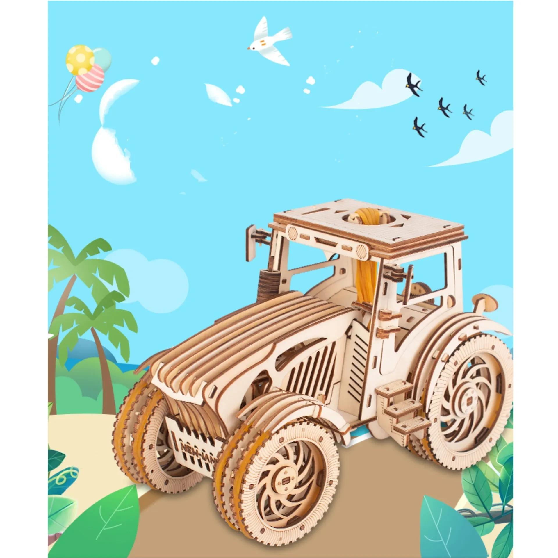 Farm Tractor Toy