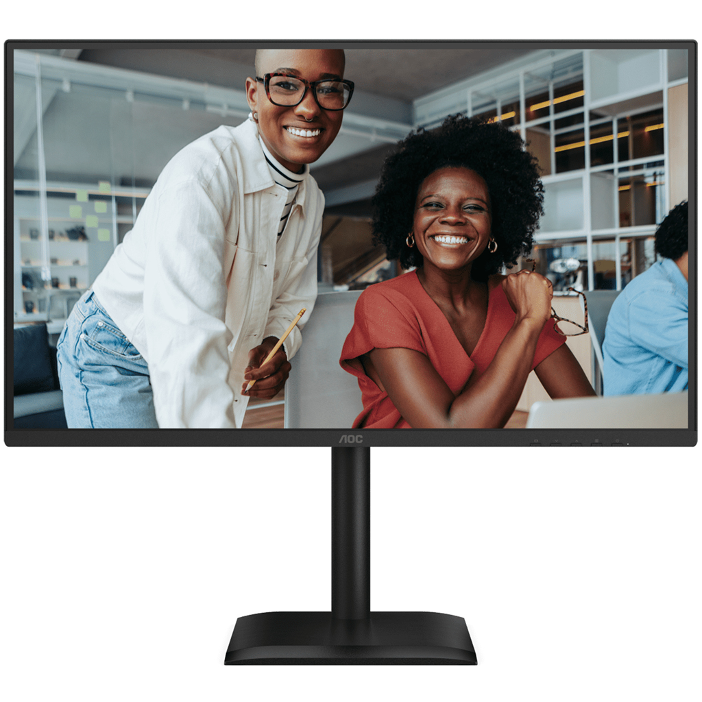 AOC Q27E4UJ 27" IPS 2560x1440 VGA HDMI DP Spkrs Height Adjust