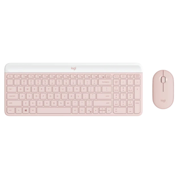 Logitech MK470 Slim Wireless Desktop Kit - Rose
