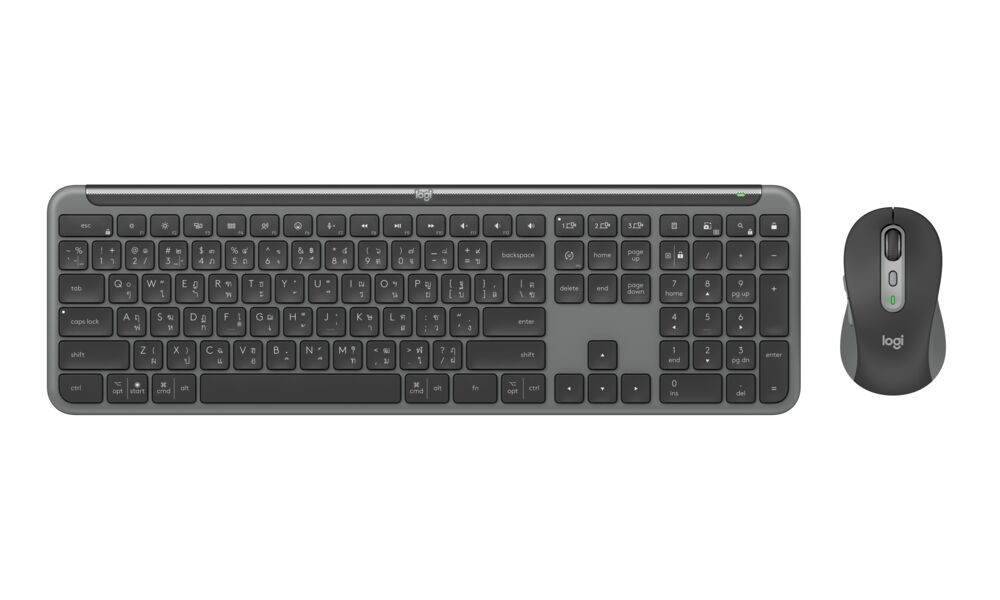 Logitech MK950 Signature Wireless Keyboard & Mouse Business - Graphite