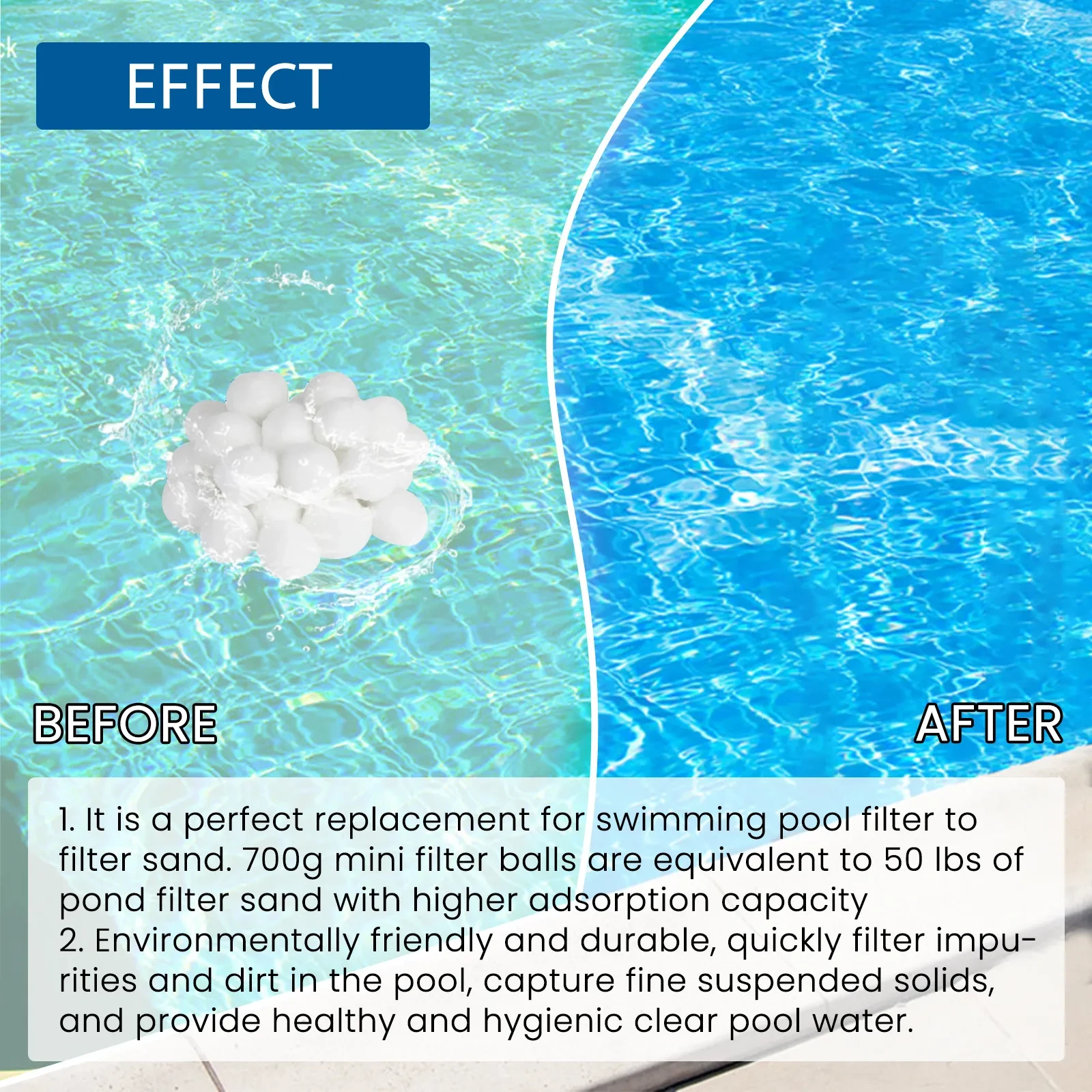 Pool Filter Balls