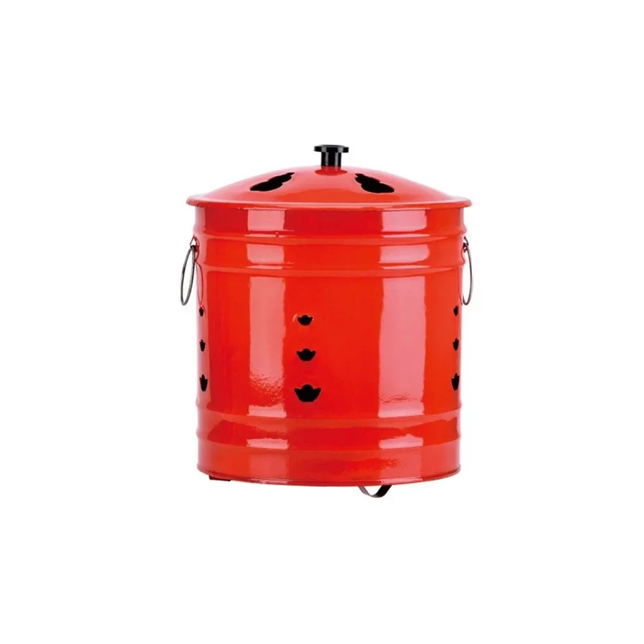 Steel Joss Burning Barrel Incinerator Red (Small)