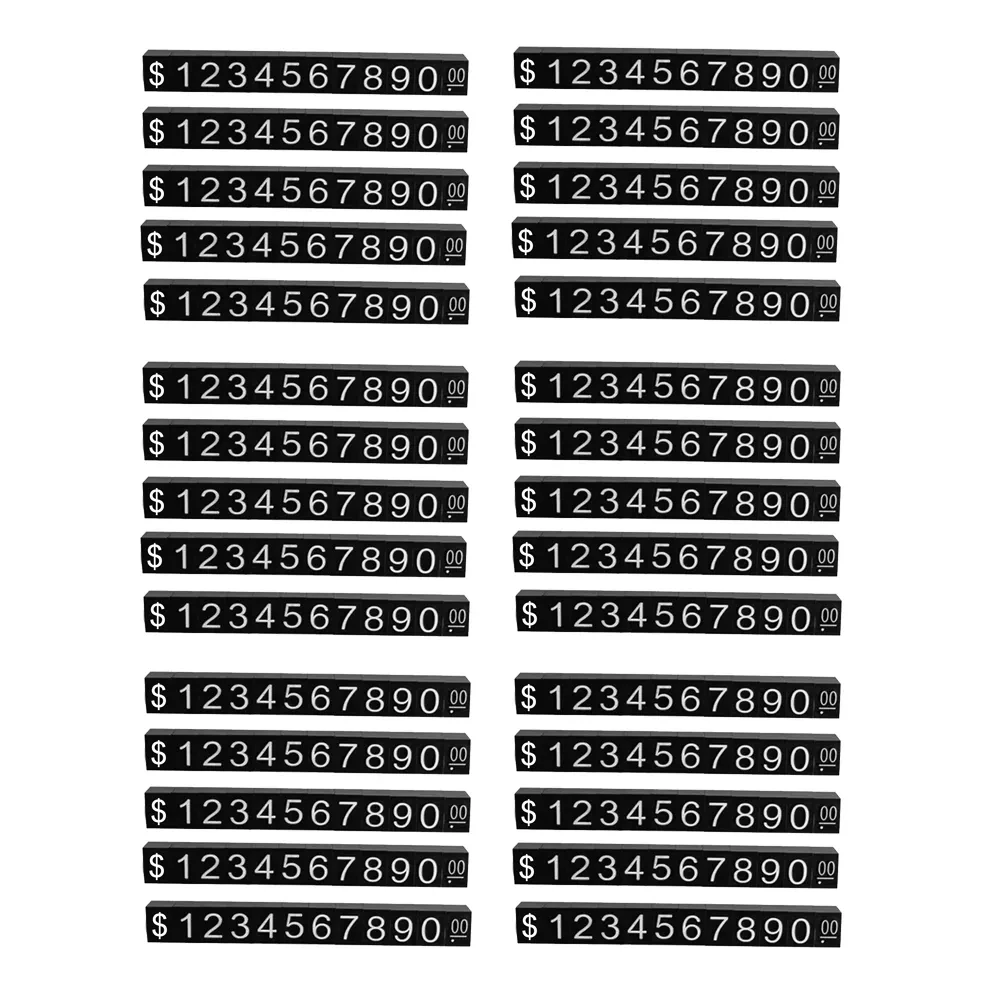 PVC Price Tags