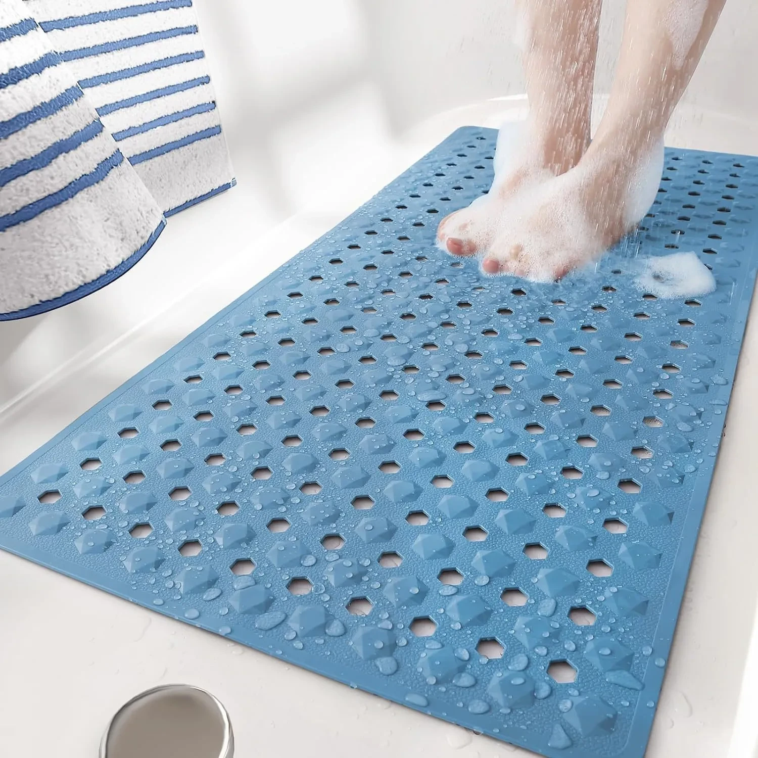 Secure Shower Mat | Non-Slip & Antibacterial