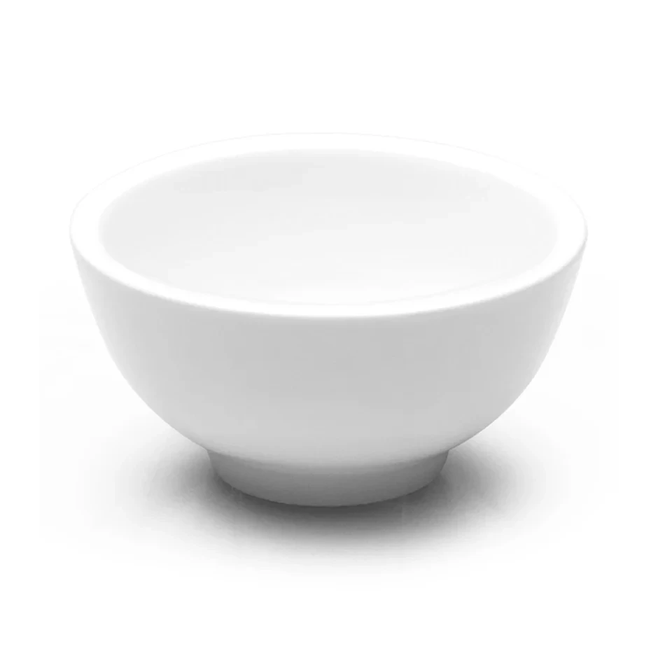 Crockery Bowl White Thick 4"