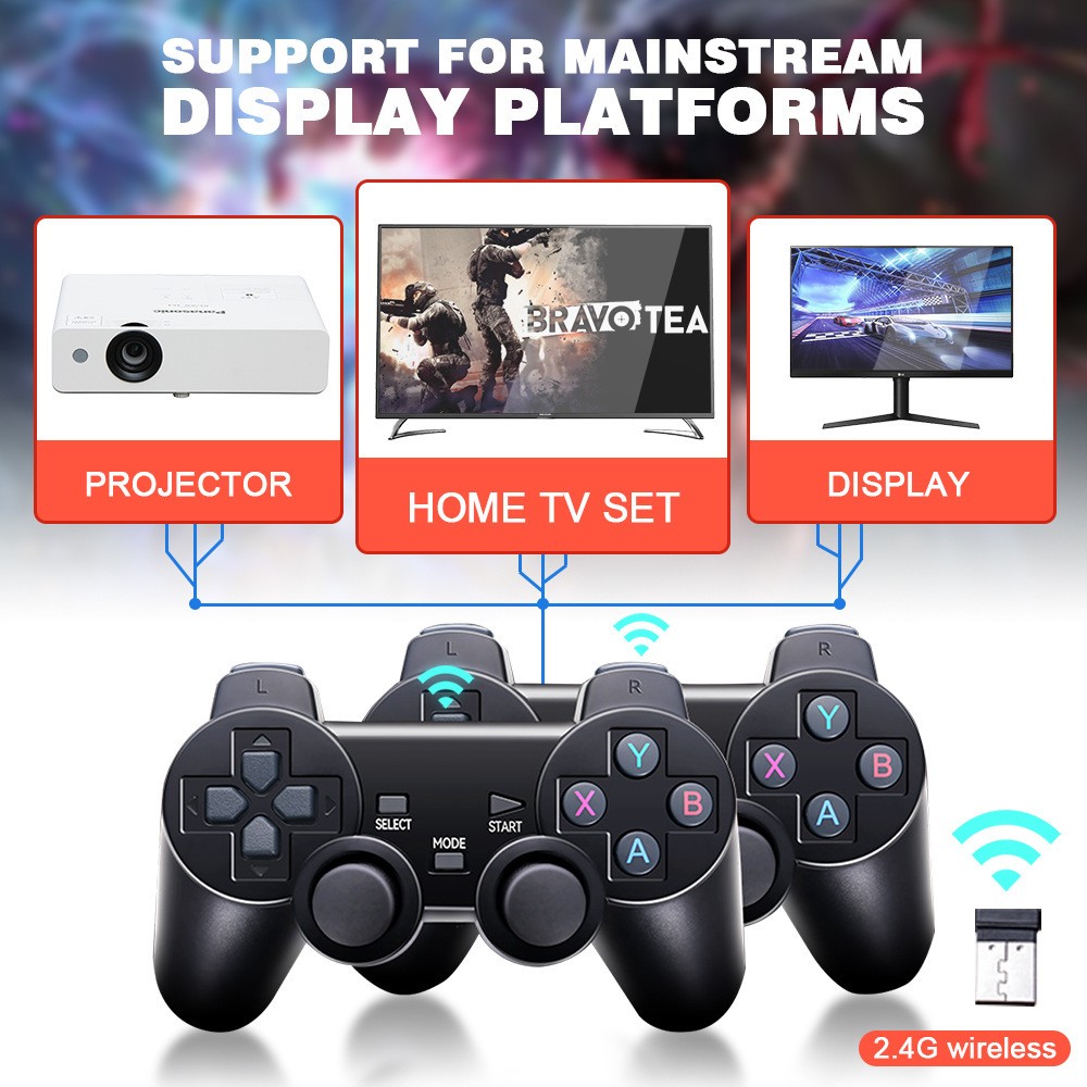 Best Childhood Memories! Wireless Retro Gaming Console
