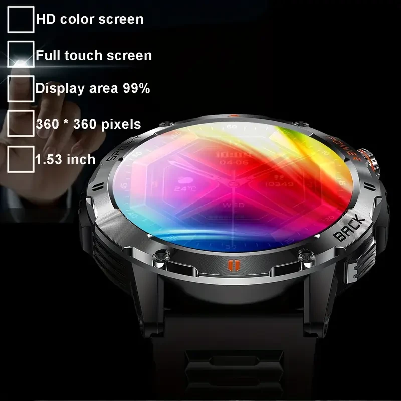 COIUSOR Smart Watch: Stylish, Rugged, and Packed with Features for Active Lifestyles
