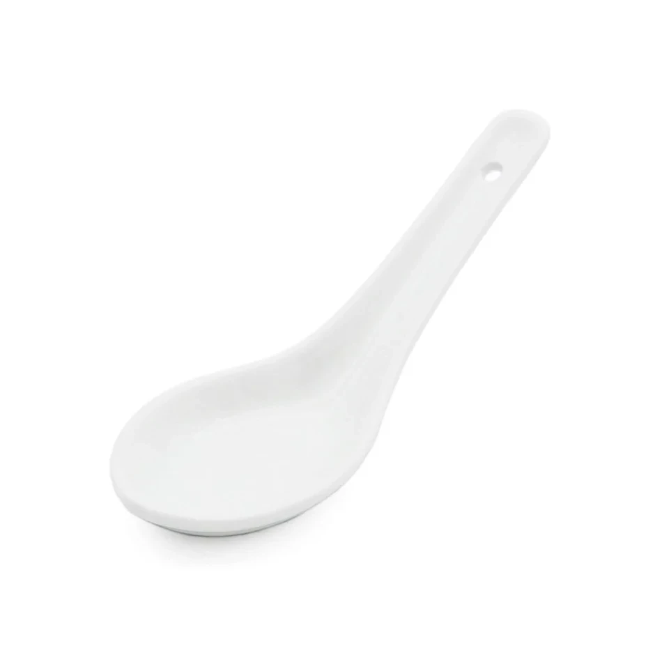 Crockery Spoon 5.5" (White)