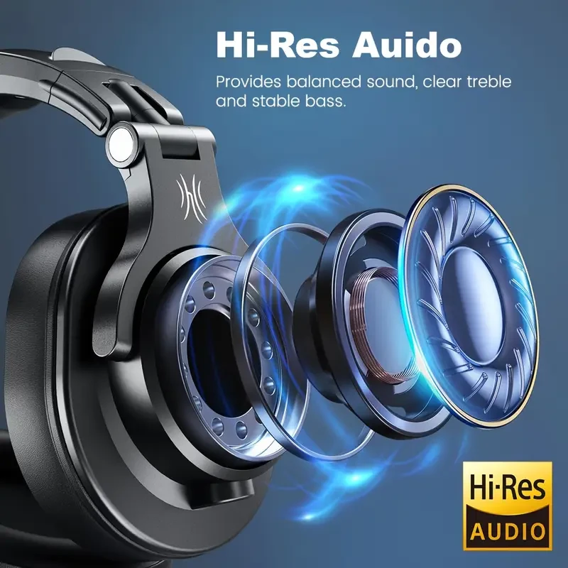 OneOdio A71m Professional Studio & Gaming Headset Over-Ear Wired Headphones with Boom Microphone
