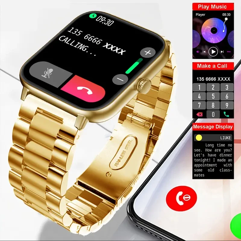 COIUSOR G90 Smartwatch  4.6cm HD Display, Wireless Calling & 100+ Sports Modes