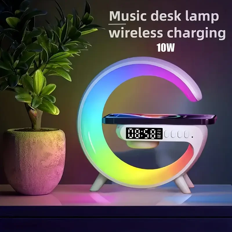 Kouzone Wireless BT Speaker + Fast Charger + Wake-Up Ligh