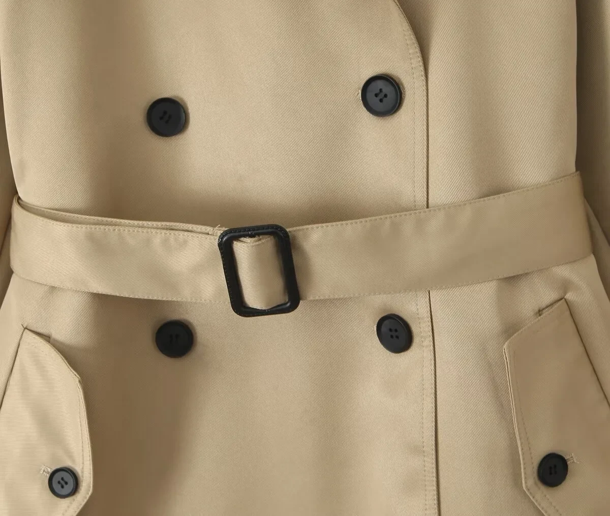 Double Brested Trench Coat