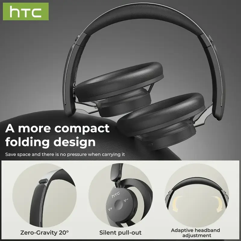 HTC HP06 AI Translation Wireless Sports Open-Back Headphones