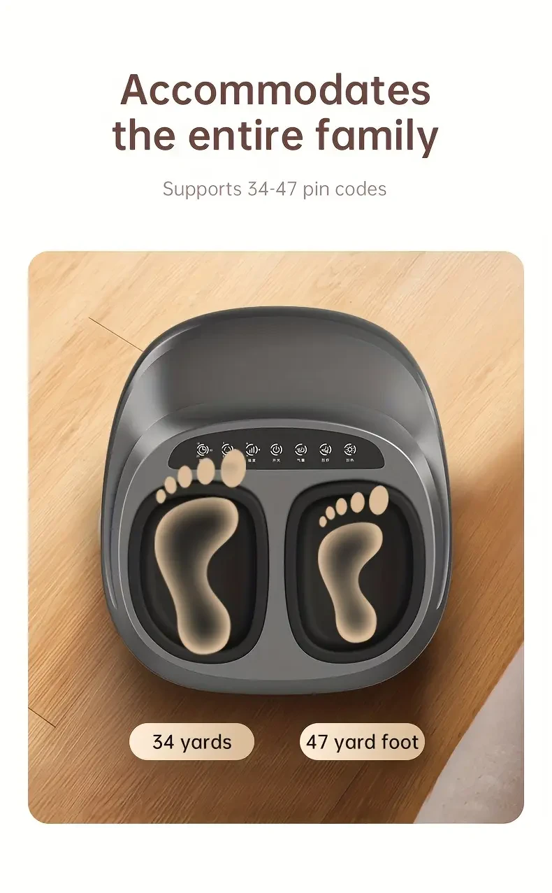 MASSTECK Shiatsu Foot Massager with Heat  Deep Kneading Relief for Home & Office