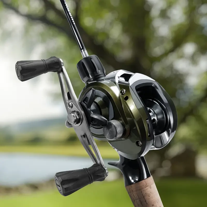 Ghosthorn Green Spinning Fishing Reel Quick-Change Drag, Heavy-Duty, Salt & Freshwater