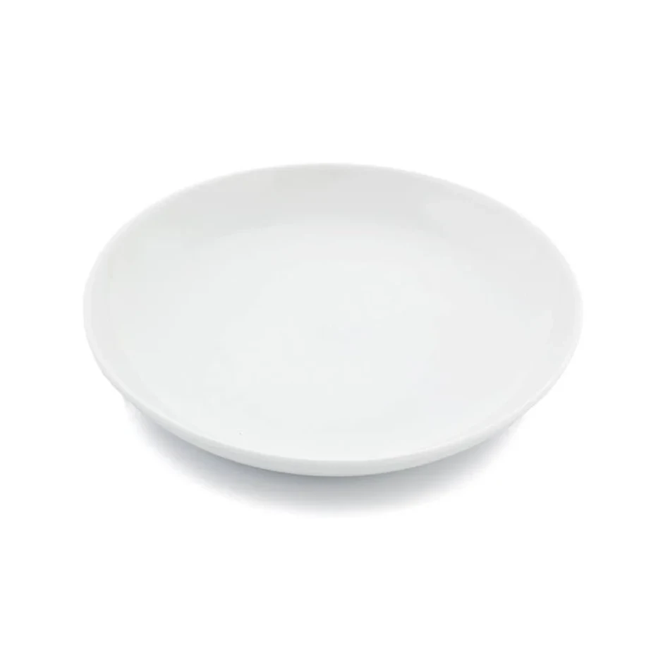 Crockery Plate Shallow White 9"
