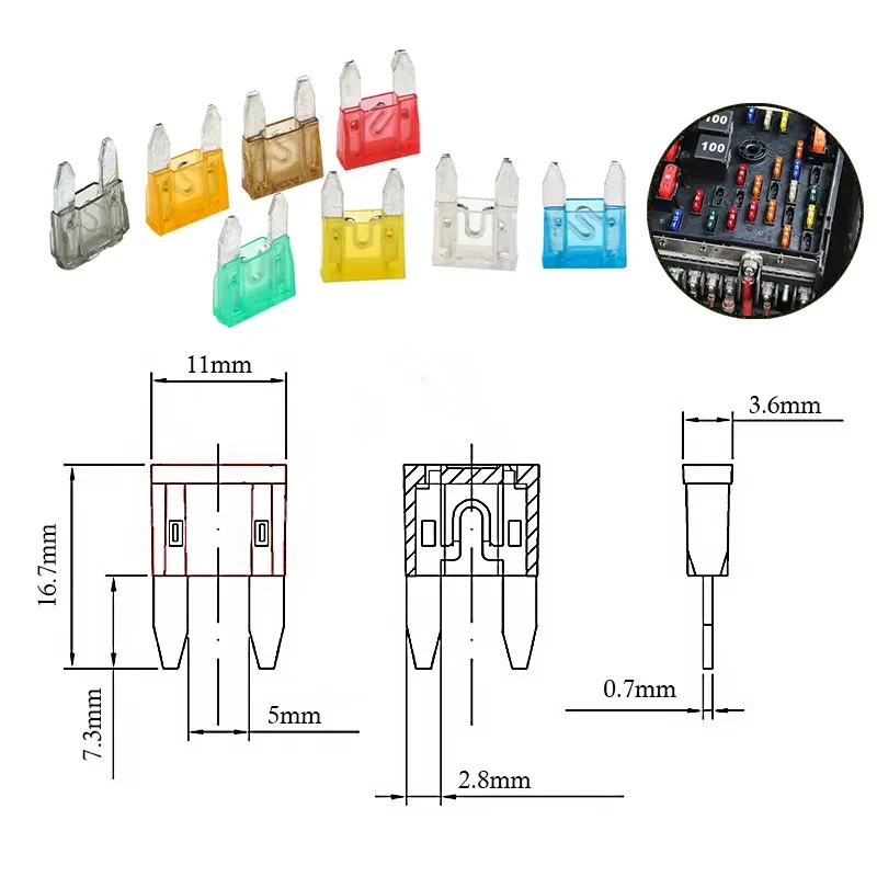 Mini Fuse For Car