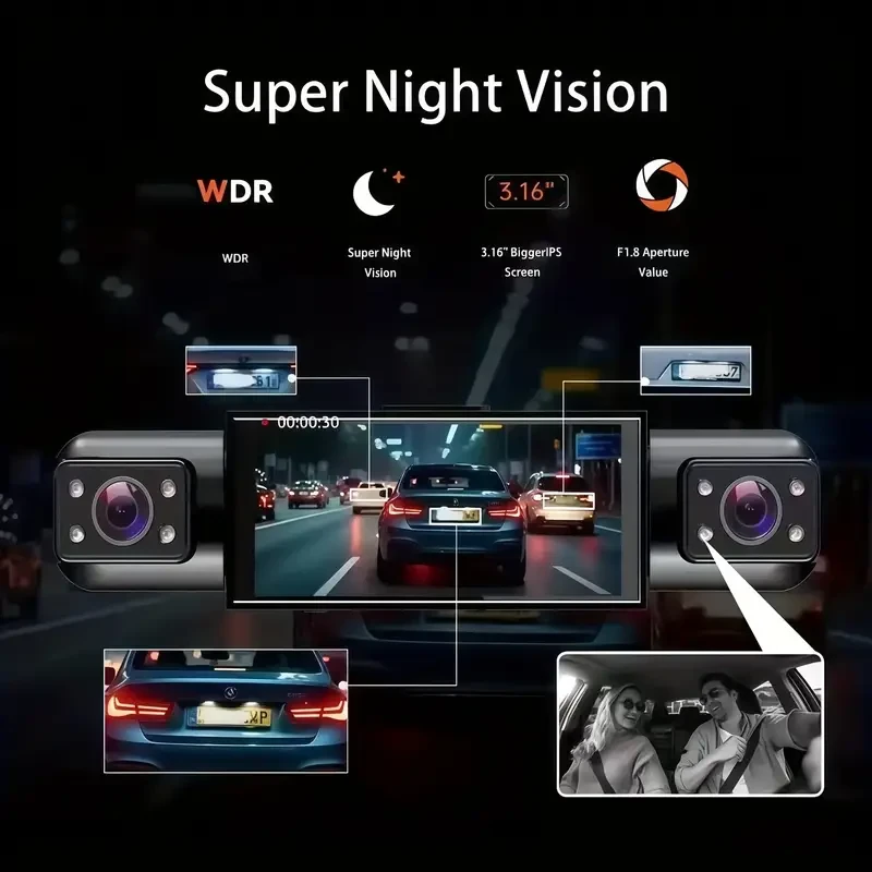 4-Channel 360 In-Vehicle Camera System