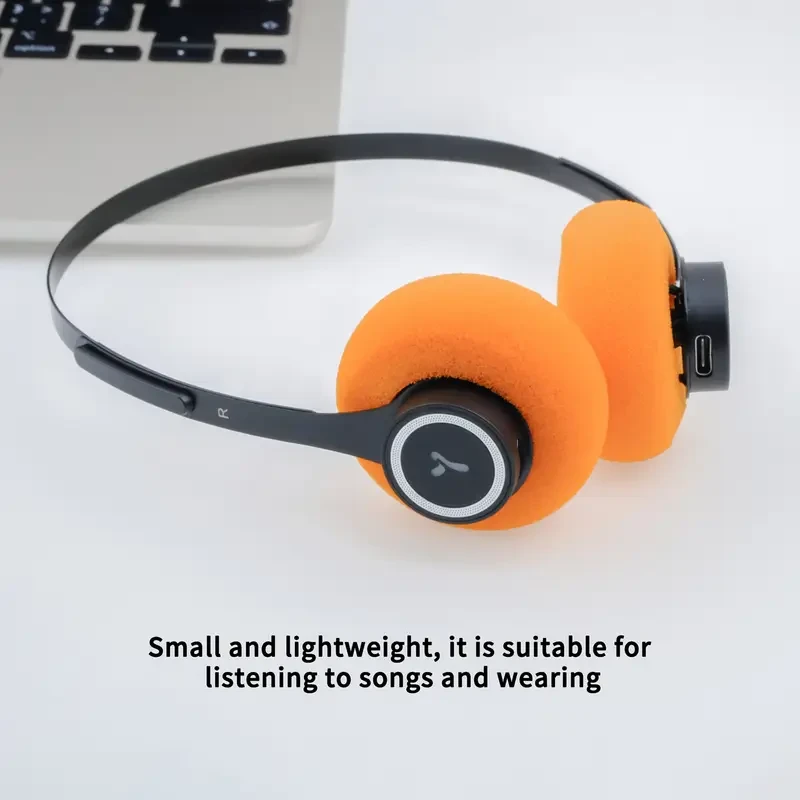 bosdd Retro Wireless Over-Ear Headphones Lightweight Comfort, Clear Sound & Long Battery Life