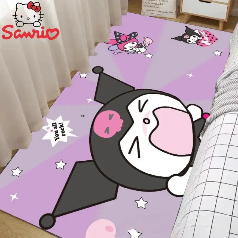 Kuromi Themed Non-Slip Rug Pad Soft, Durable & Adorably Stylish for Every Room
