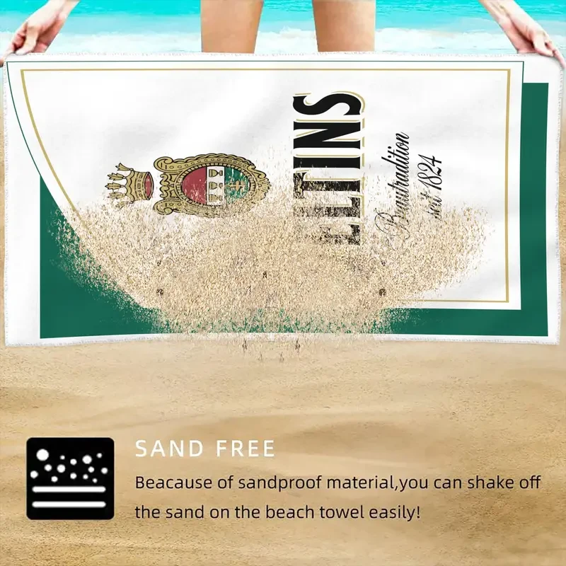 Veltins Pilsener 2-in-1 Foldable Beach Towel & Storage Bag Functional, Stylish & Travel-Ready
