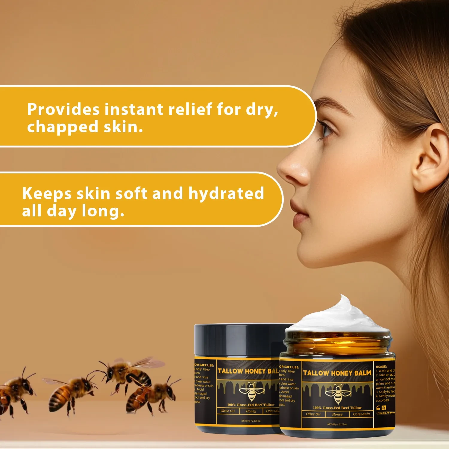 TALLOW HONEY BALM