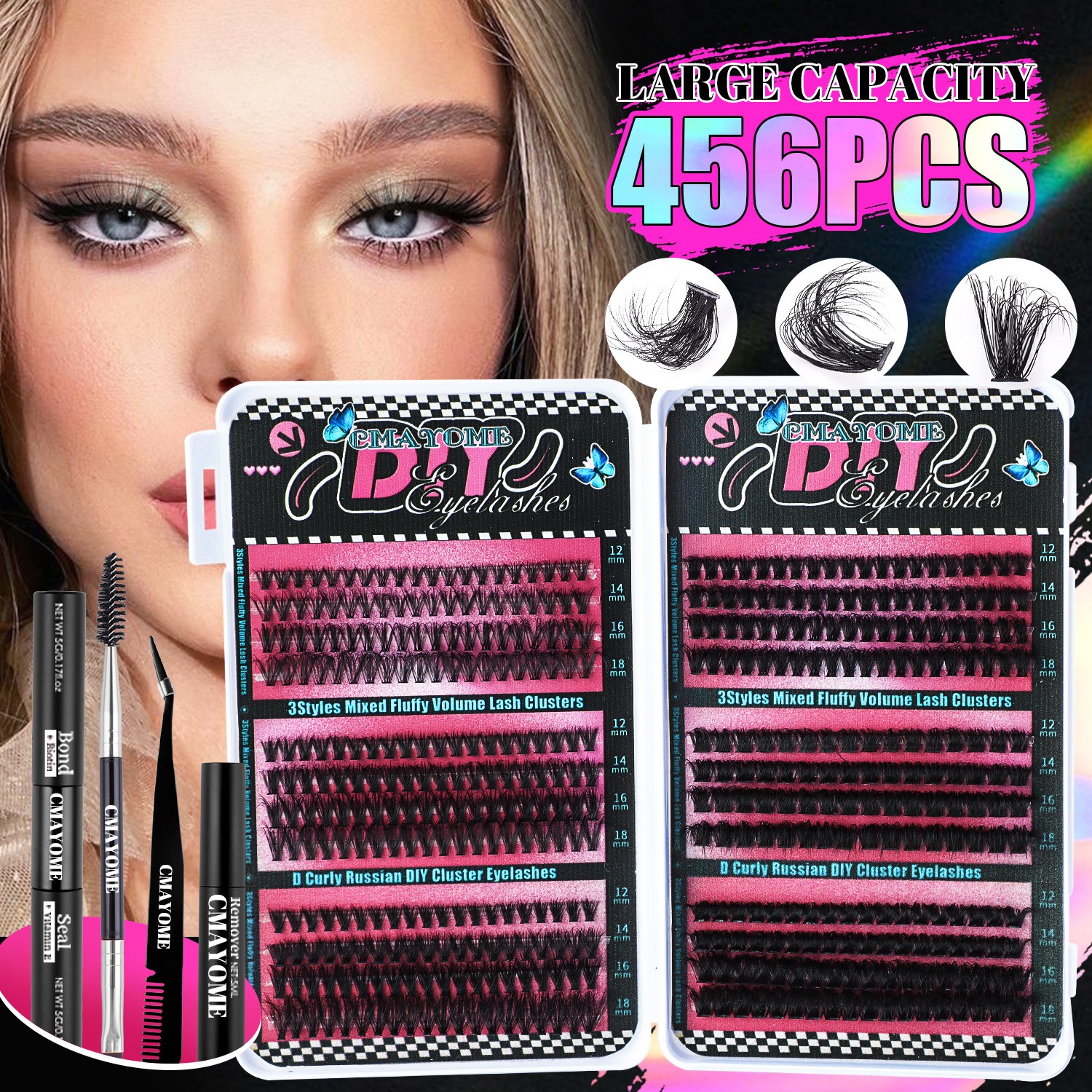 Lash Clusters