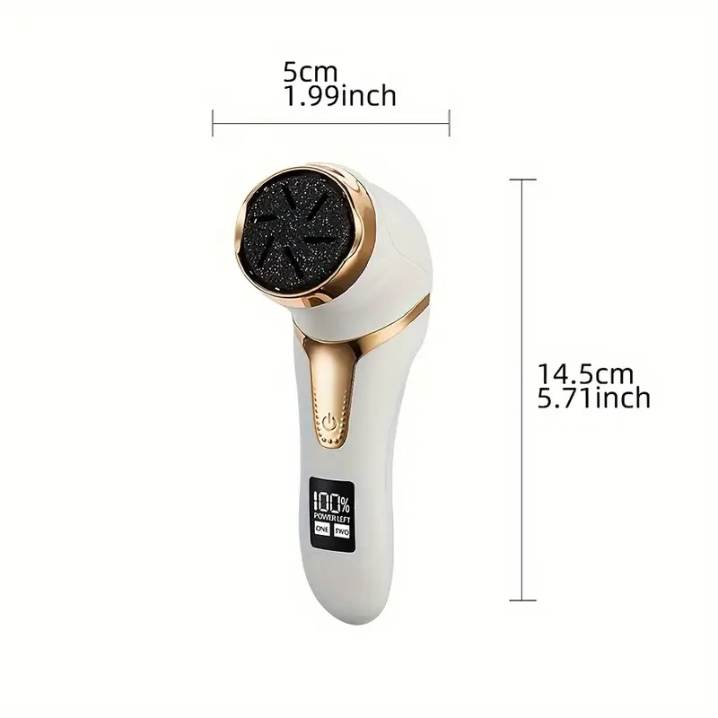 GERTZY Electric Foot Callus Remover Kit Professional, Rechargeable & Portable