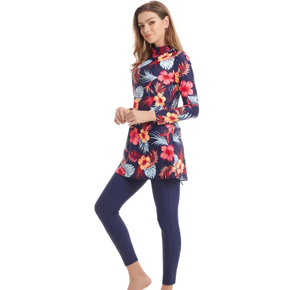 Two Piece Modest Swimsuit