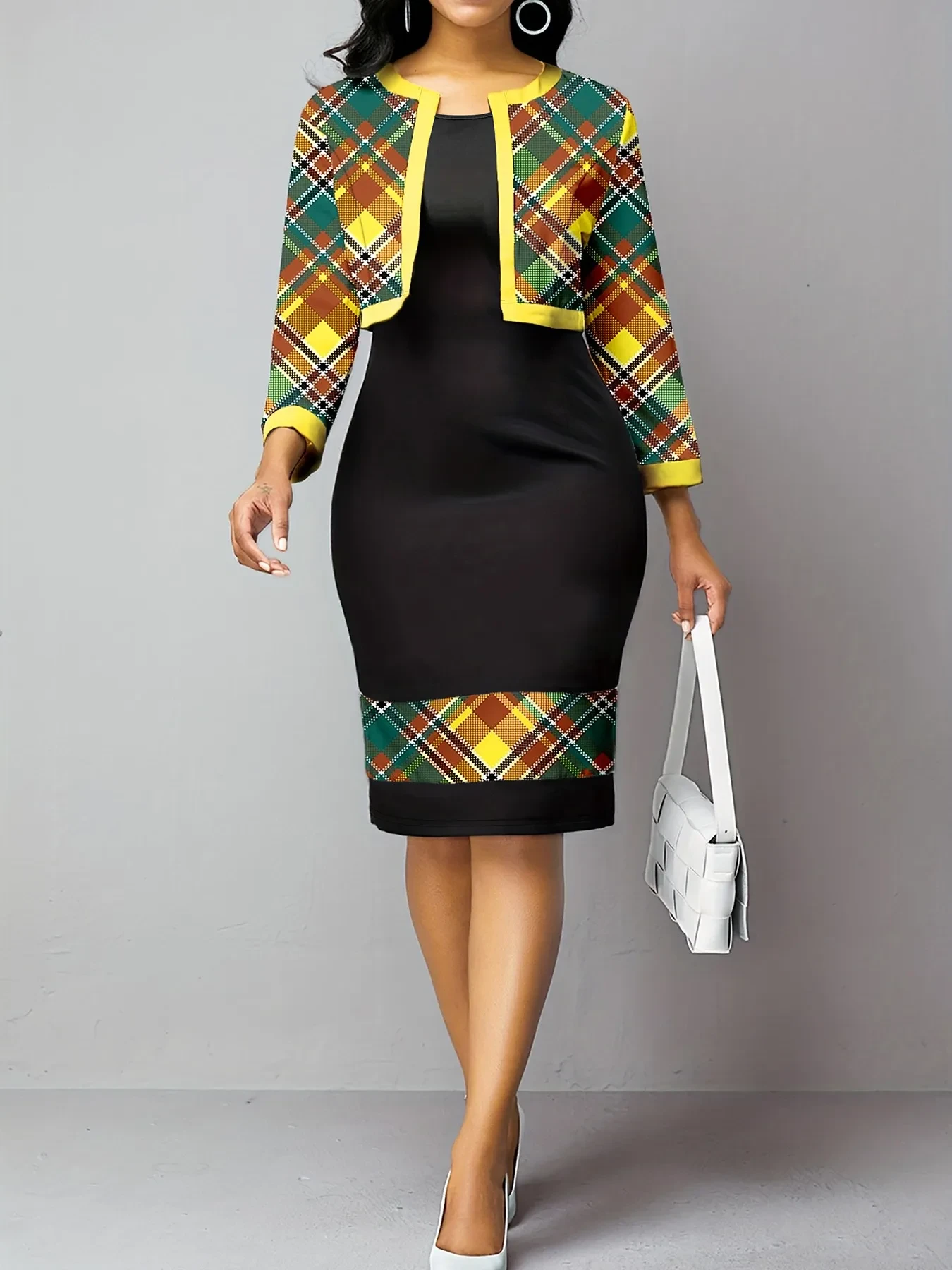 Plus Size Dress Set