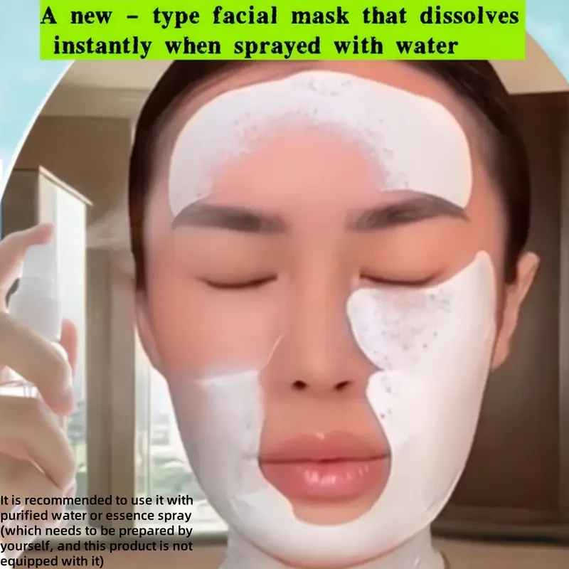 Soluble Collagen Film Korean Tech Hypoallergenic Sheet for Forehead & Cheeks with Moisturizing Hydration