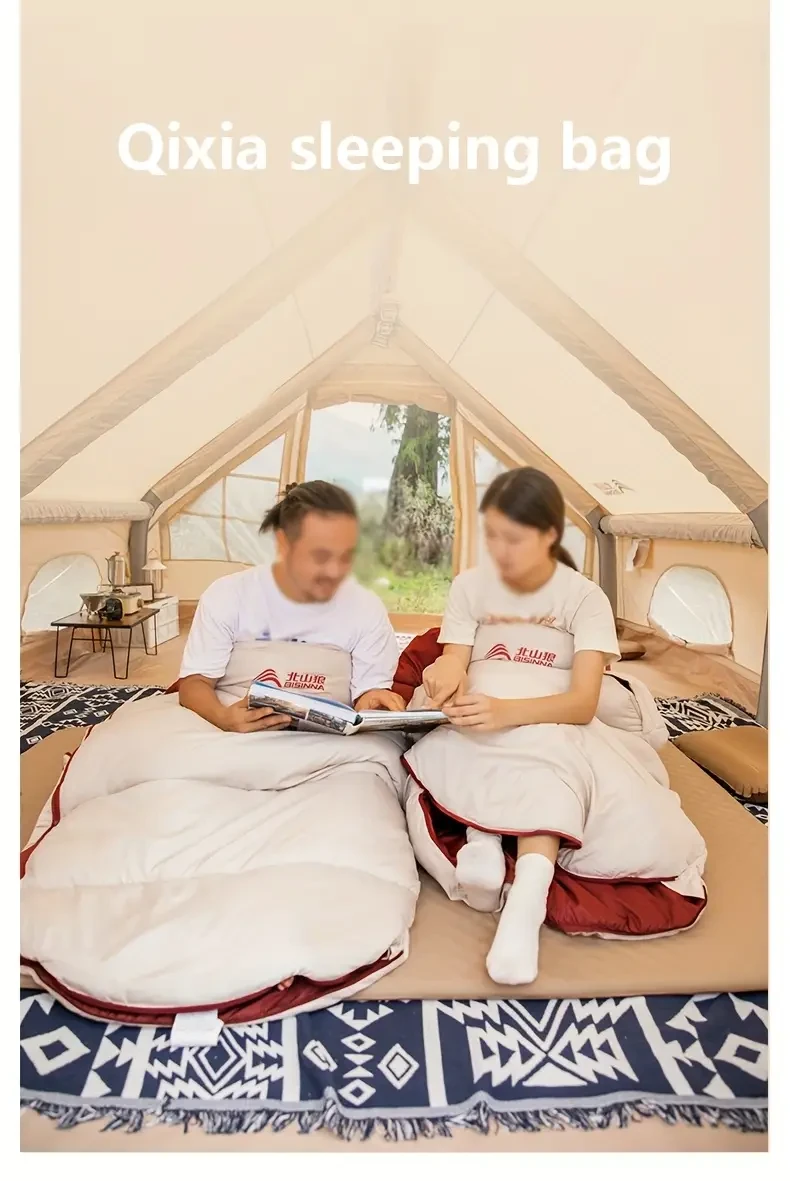 BISINNA Camping Sleeping Bag  Stay Warm and Comfortable in the Outdoors