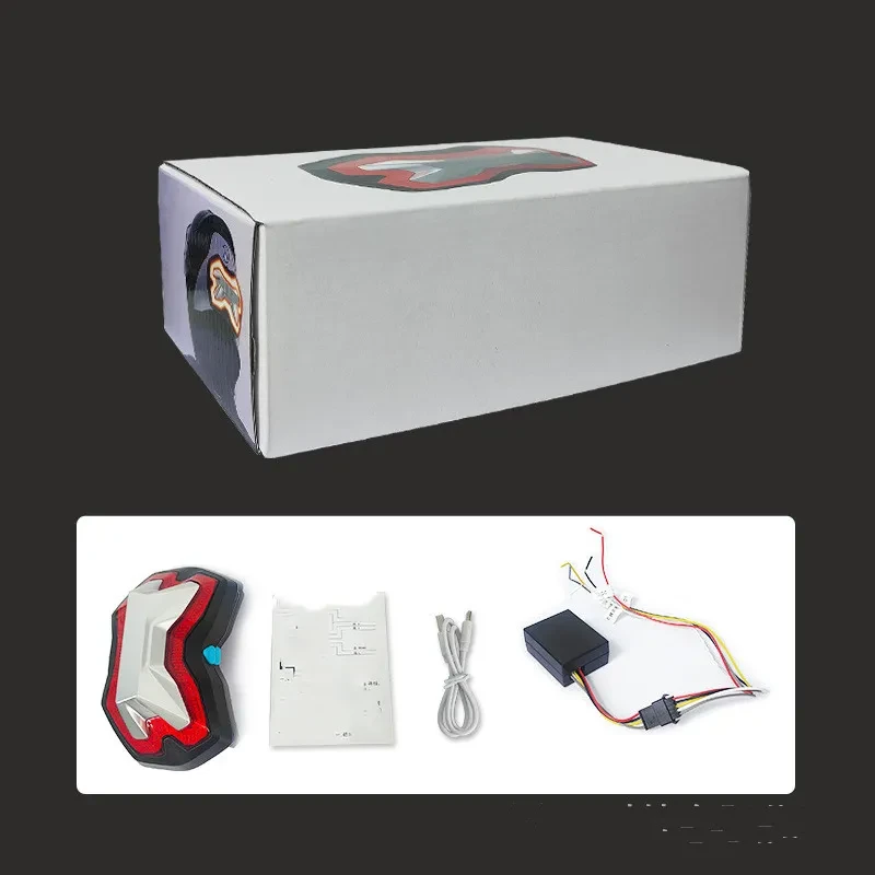 Helmet Restraint Battery And Turn Signal Light
