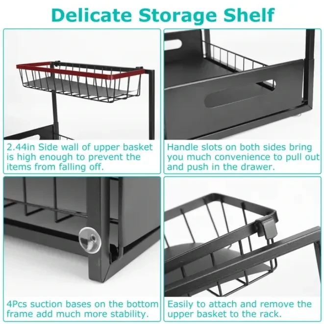 2 Tier Under Sink Organizers