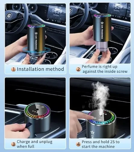 Car Fragrance With Light