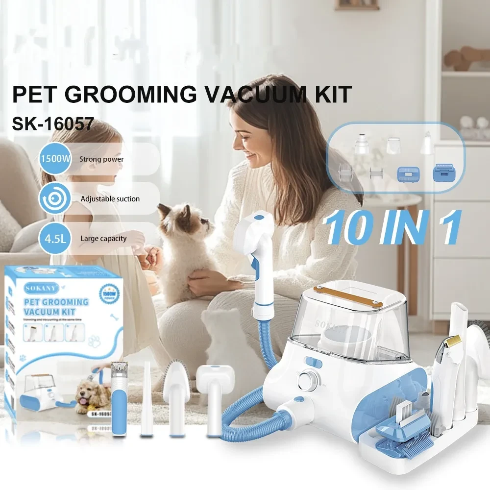 Pet Beauty Instrument Cat Dog Grinding Nail Drying Shaving Multifunctional