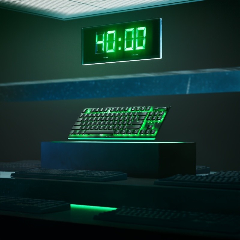 Razer DeathStalker V2 Pro Wireless Low-Profile Optical Gaming Keyboard Ultra-Slim, Wireless, Chroma RGB