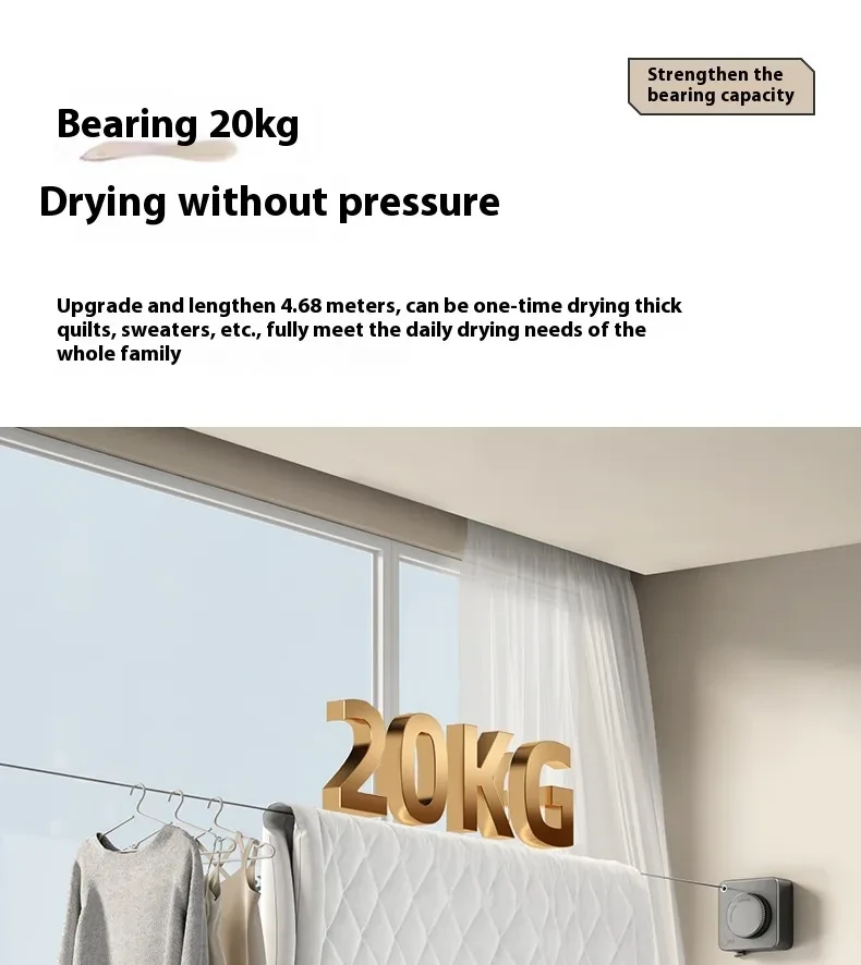 Wall Mounted Clothes Line