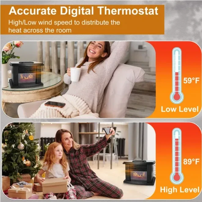 800 Watt Electric Wall Heater