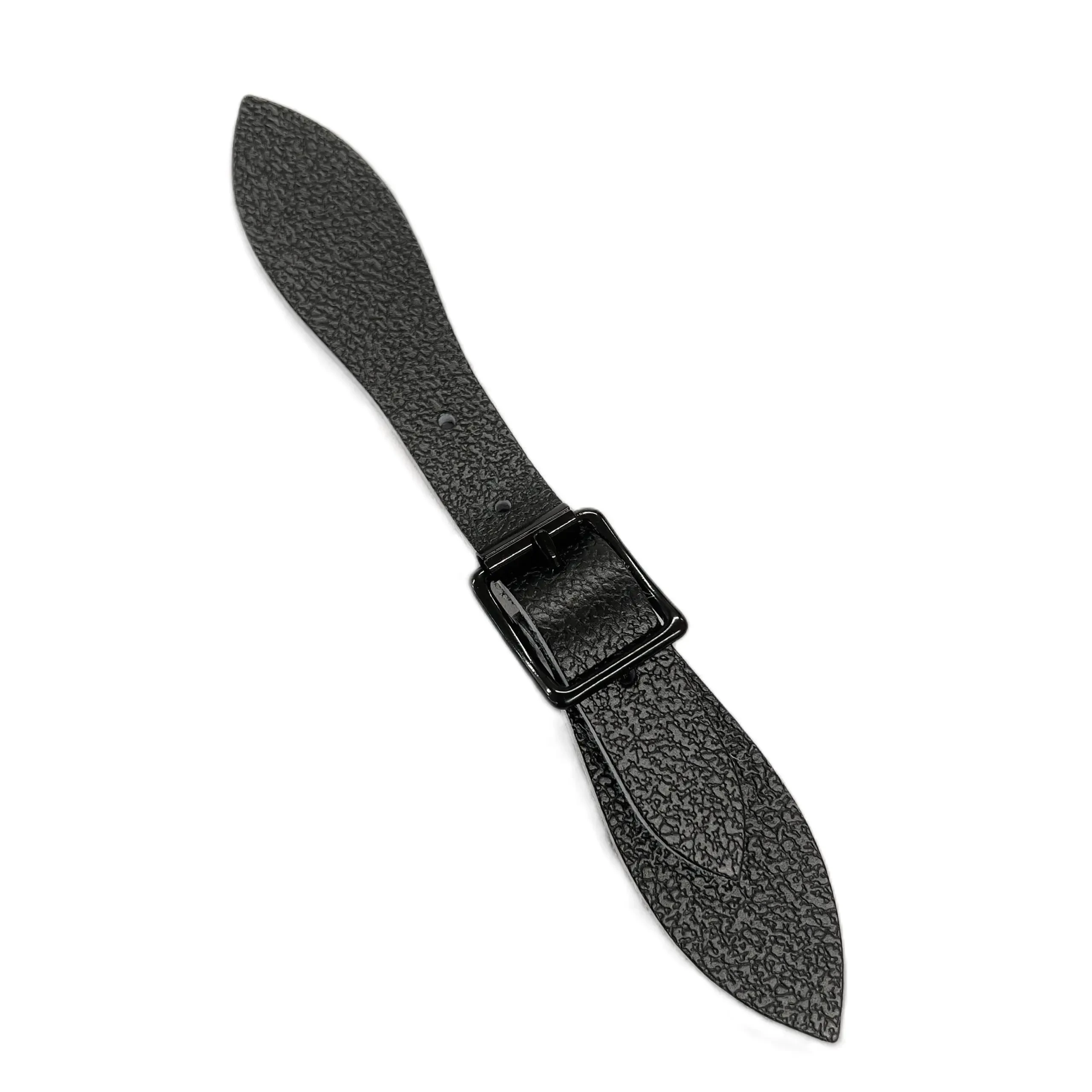HORSE COVER BUCKLE STRAP SET 25MM BLACK HOBBLE