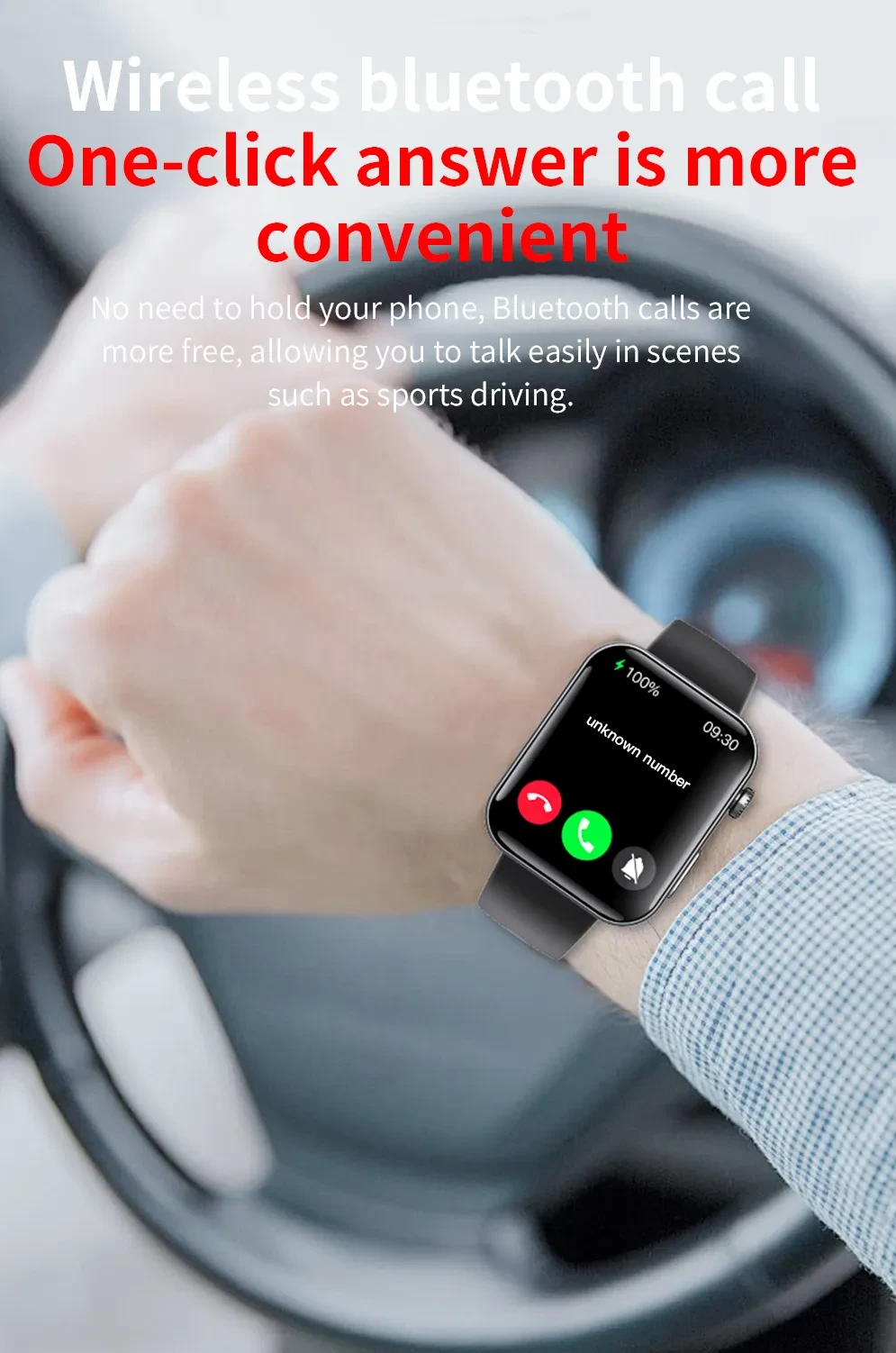2025 Smart Watch Health Tracker 2.1in Fitness Tracker
