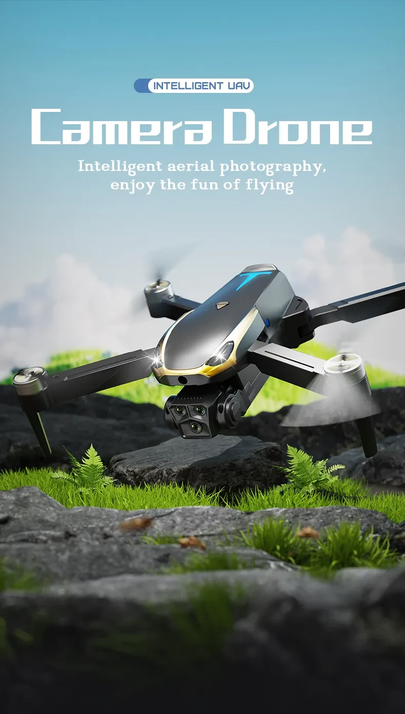 M8 Pro Drone Quadcopter Remote Control Handle Four Axis HD 6K Photography UAV Altitude Fixation Helicopter Toys