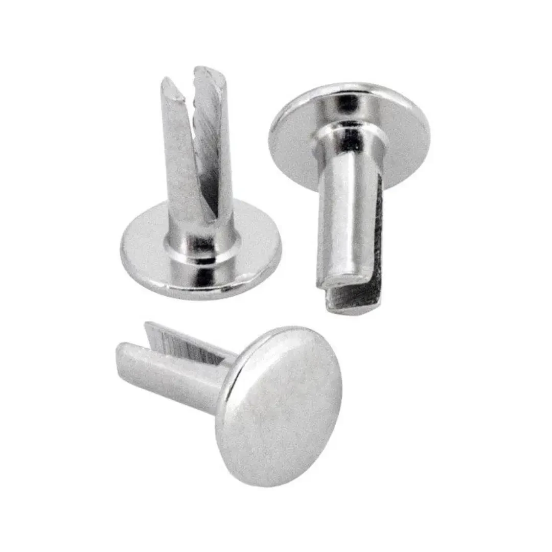 BIFURCATED RIVET NICKEL PLATED