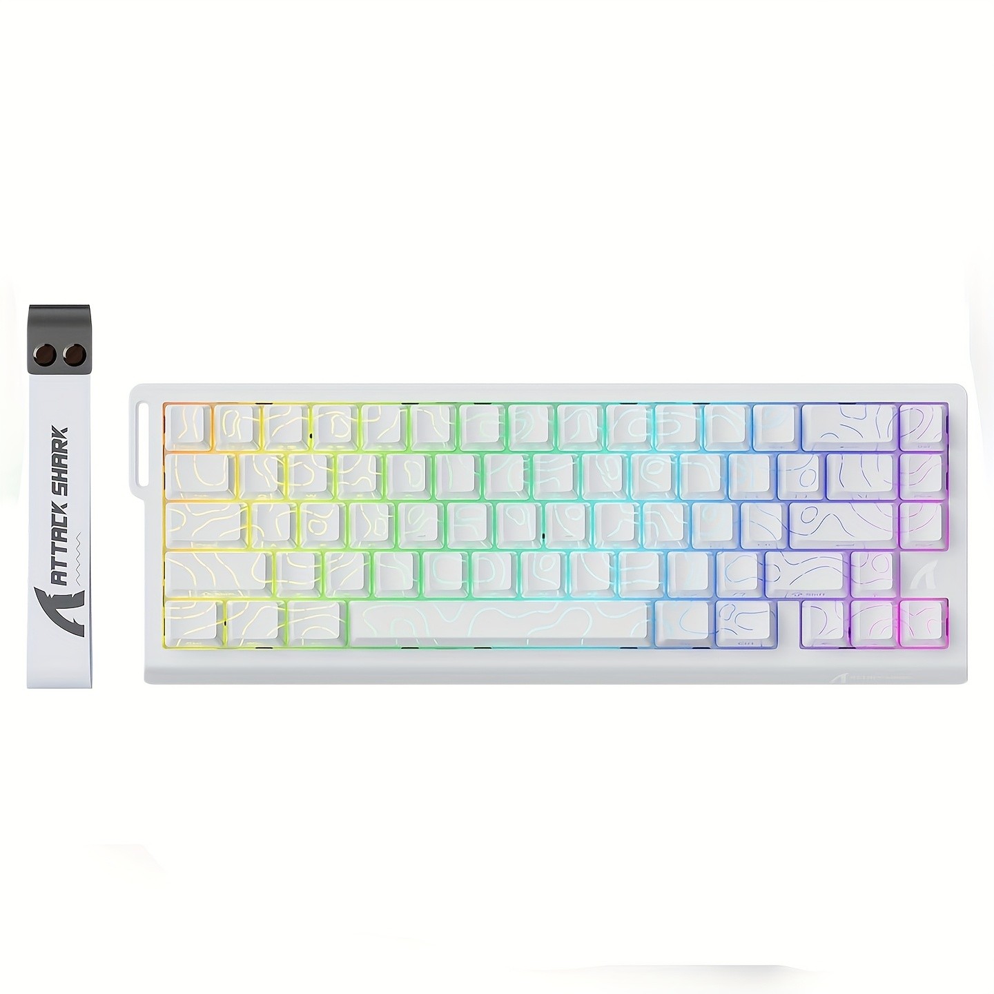 ATTACK SHARK X68 HE 8000 Hz Rapid Trigger Gaming Keyboard